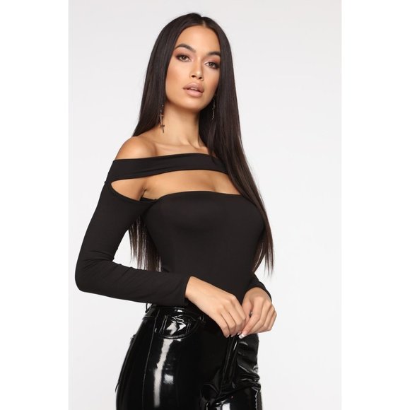 NWT FashionNova Not The Same Long Sleeve Bodysuit - Picture 4 of 6